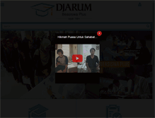 Tablet Screenshot of djarumbeasiswaplus.org